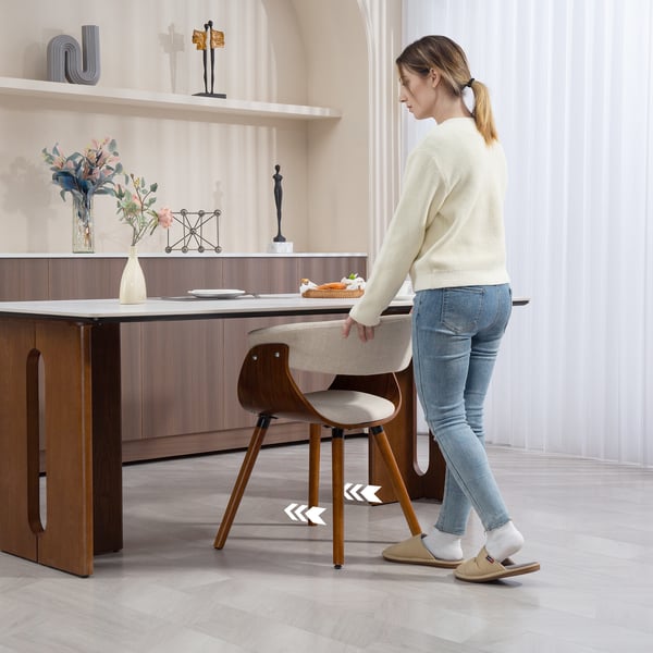 Matstol, 62x55x75 cm, Beige