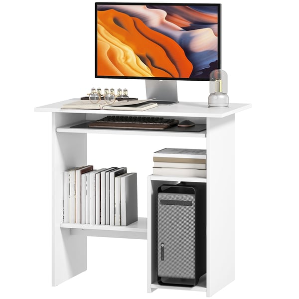 Skrivbord, 80x45x75 cm, Vitt Skrivbord, 80x45x75 cm, Vitt