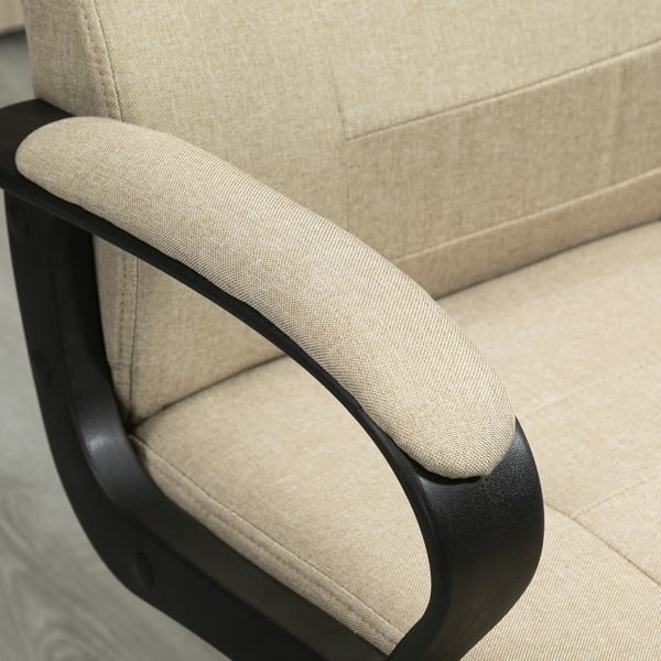 Kontorstol, 62x76x110-119 cm, Beige