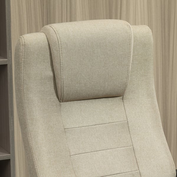 Kontorstol, 62x76x110-119 cm, Beige