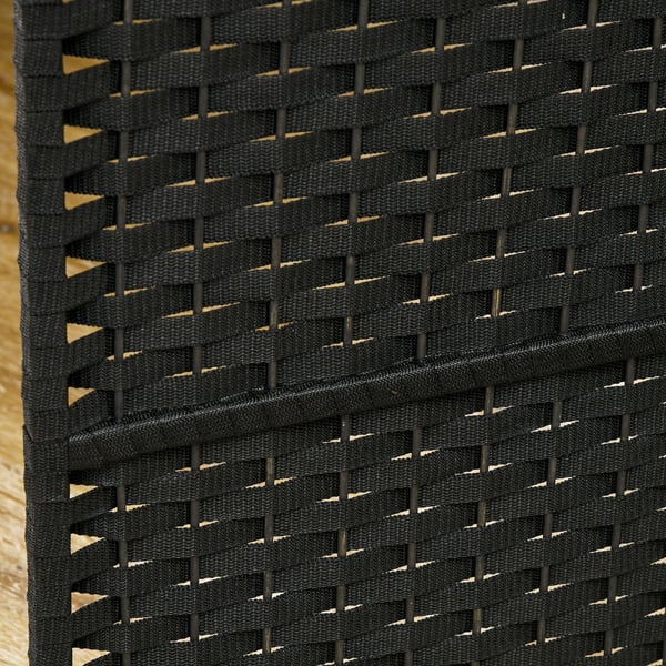 Rumsavdelare, 240x1,6x170 cm, svart