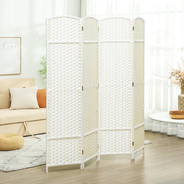 Rumdeler, 160x1,6x170 cm, Hvid