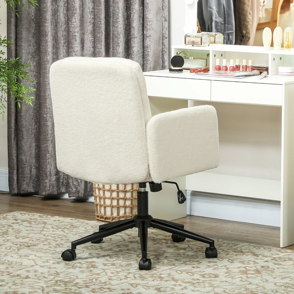 Toimiston tuoli, 61,5x65x91-101 cm, kerma