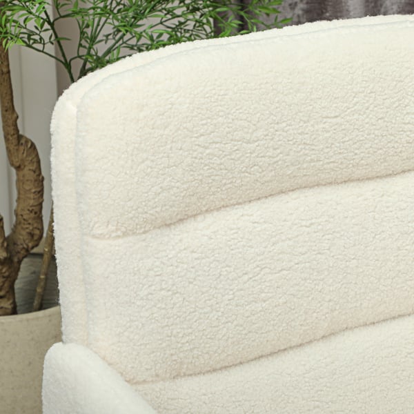 Toimiston tuoli, 61,5x65x91-101 cm, kerma