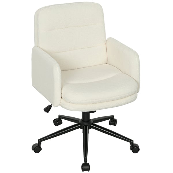 Toimiston tuoli, 61,5x65x91-101 cm, kerma