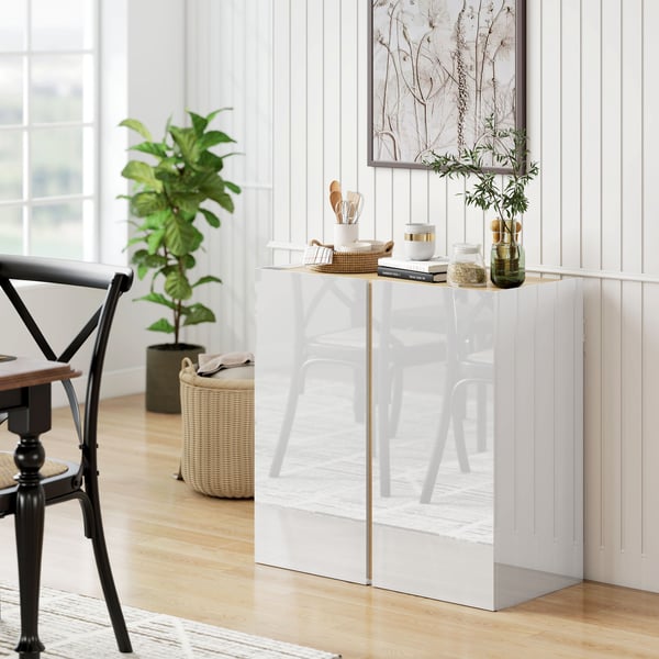 Sideboard, 80x40x80 cm, Vit