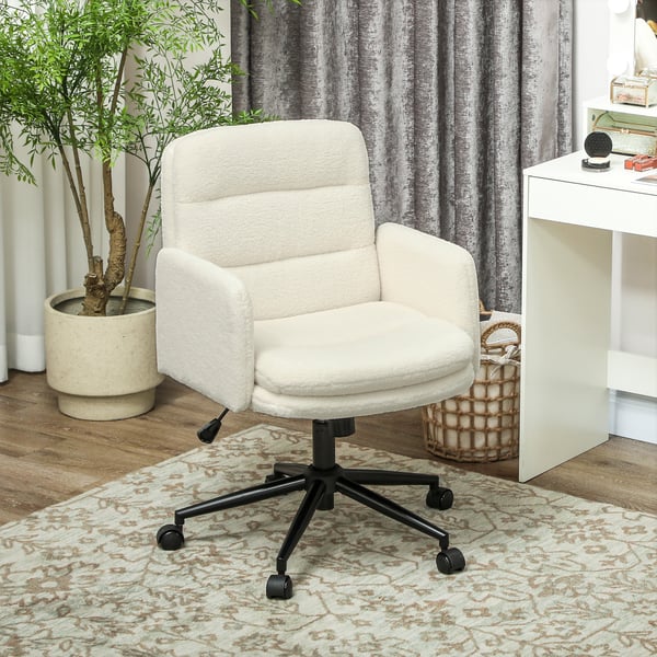 Toimiston tuoli, 61,5x65x91-101 cm, kerma
