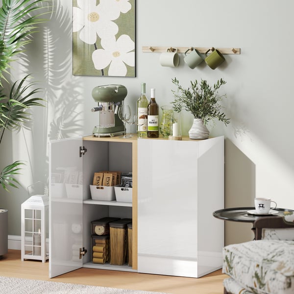 Sideboard, 80x40x80 cm, Vit