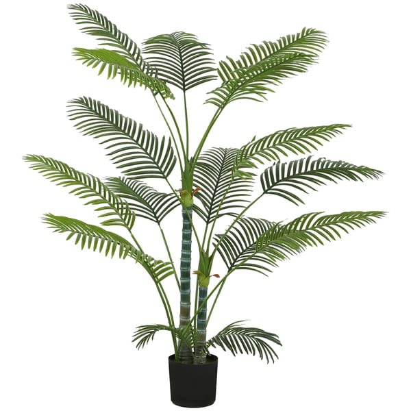 Kunstig palme, 20x17x175 cm, grøn