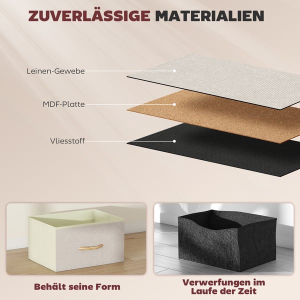 Soveværelseskommode, 86x30x94,5 cm, Beige