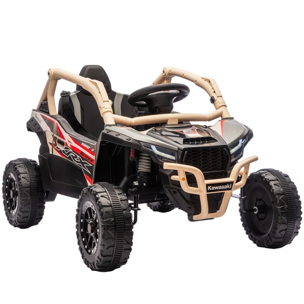 Elektrisk Ride-On terrængående køretøj 100x64x56 cm gul, plast