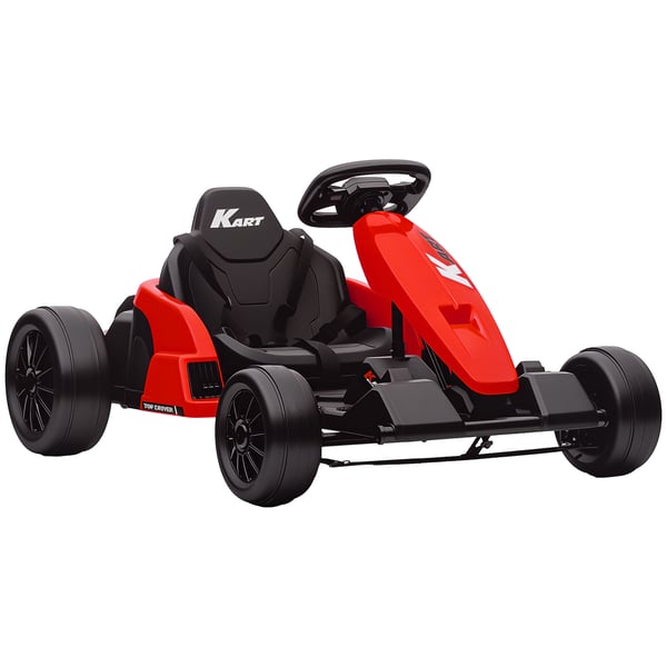Sähköinen polkuauto, 115x77x55,5 cm, punainen, säädettävä istuin Sähköinen polkuauto, 115x77x55,5 cm, punainen, säädettävä istuin