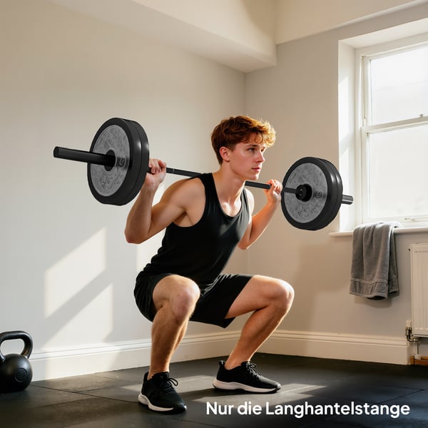 Painotanko, 180 cm, Musta, Teräs