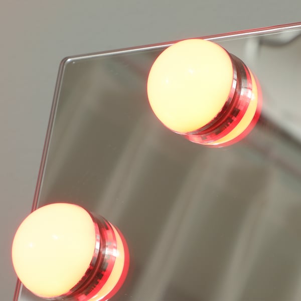 Fuld længde spejl, 150x40 cm, Transparent, Hærdet glas