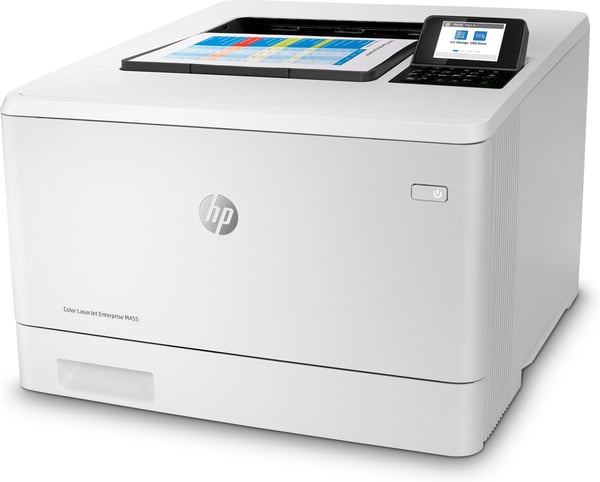 HP Color LaserJet Enterprise M455dn, farve, printer til virksomheder, print, kompakt størrelse; stærk sikkerhed; energieffektiv; tosidet udskrivning