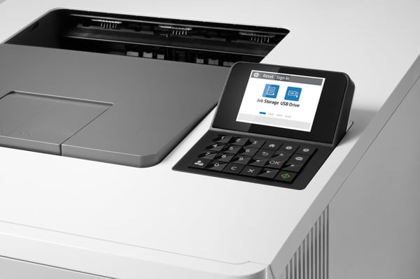 HP Color LaserJet Enterprise M455dn, farve, printer til virksomheder, print, kompakt størrelse; stærk sikkerhed; energieffektiv; tosidet udskrivning