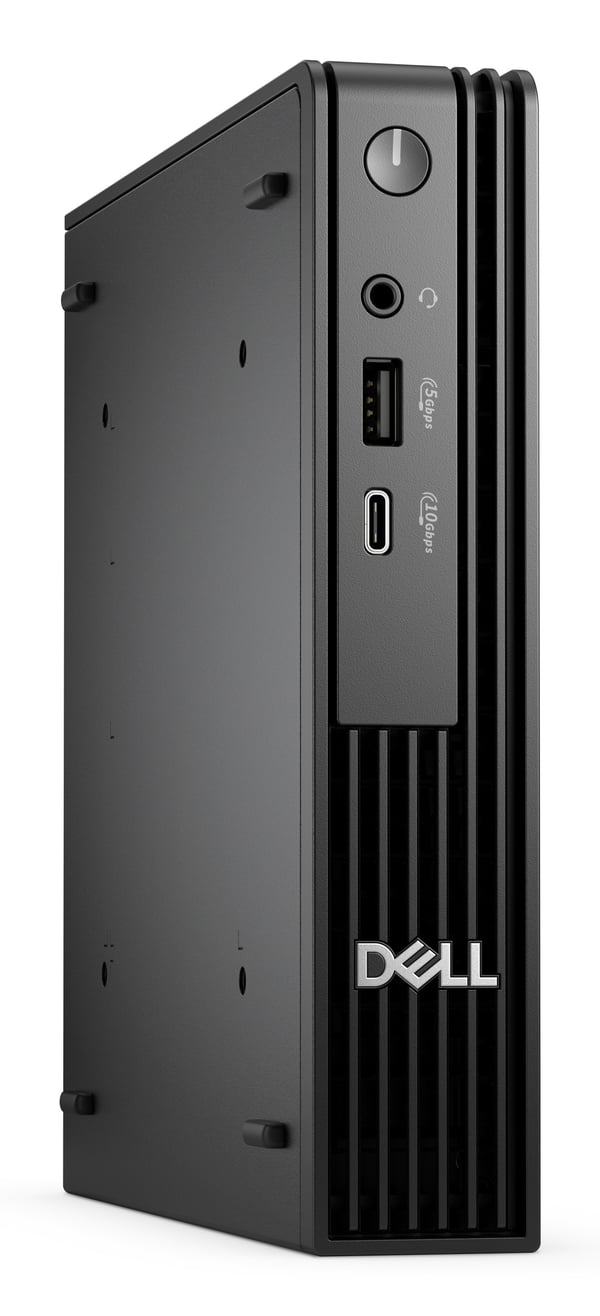 DELL Pro QCM1250 Intel® Core™ i5 i5-14500T 16 GB DDR5-SDRAM 512 GB SSD Windows 11 Pro Micro PC Mini PC Musta