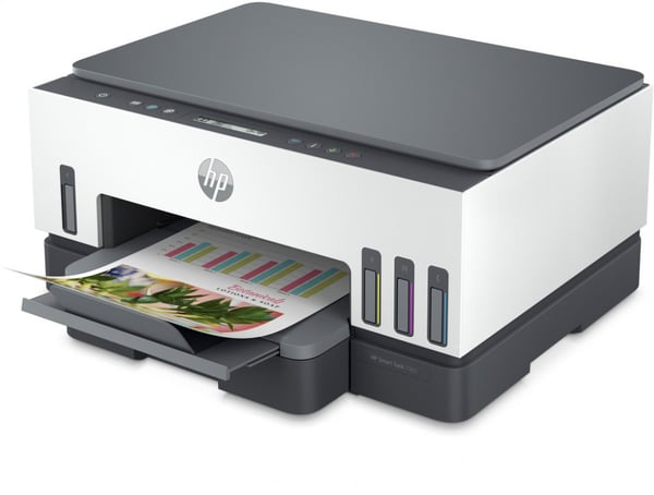 HP Smart Tank 7005 trådlös allt-i-ett-färgskrivare, dubbelsidig utskrift; kopiator, skanner