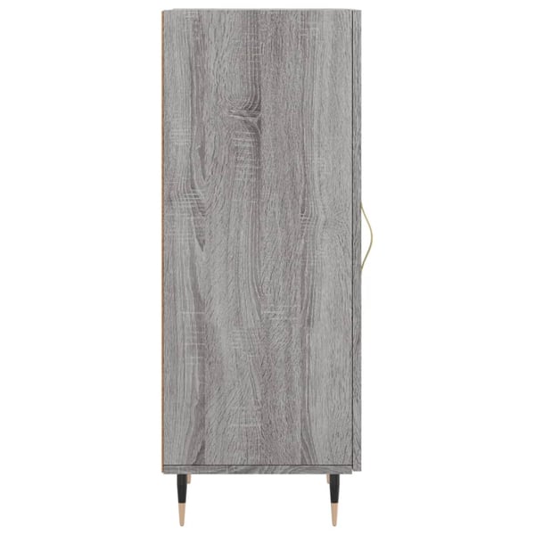 vidaXL Senkki harmaa Sonoma 34,5x34x90 cm tekninen puu