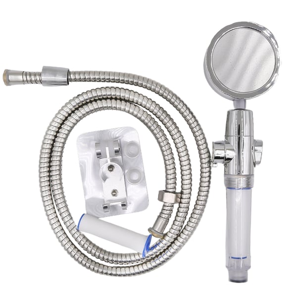 Turbo dusjhode med slange og vannfilter