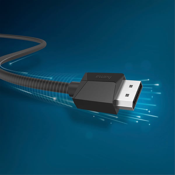Cable DisplayPort 1.2 Ultra-HD 4K 1.5m Black