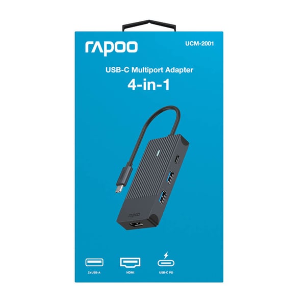 USB-C Multiport UCM-2001 4-in-1 USB-C Adapter