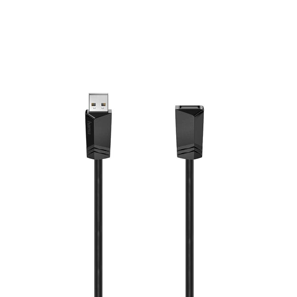 USB Forlengelseskabel 480 Mbit/s 5,0m Svart