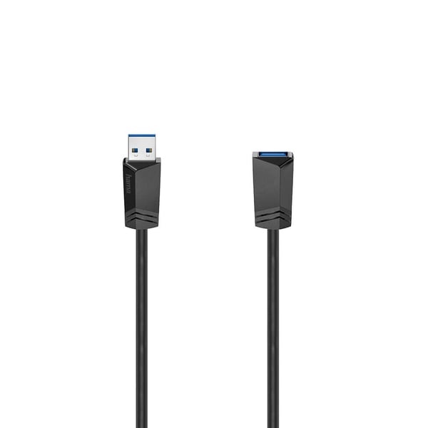 Kabel USB-forlenger 3.0 5 Gbit/s 1.5m Svart