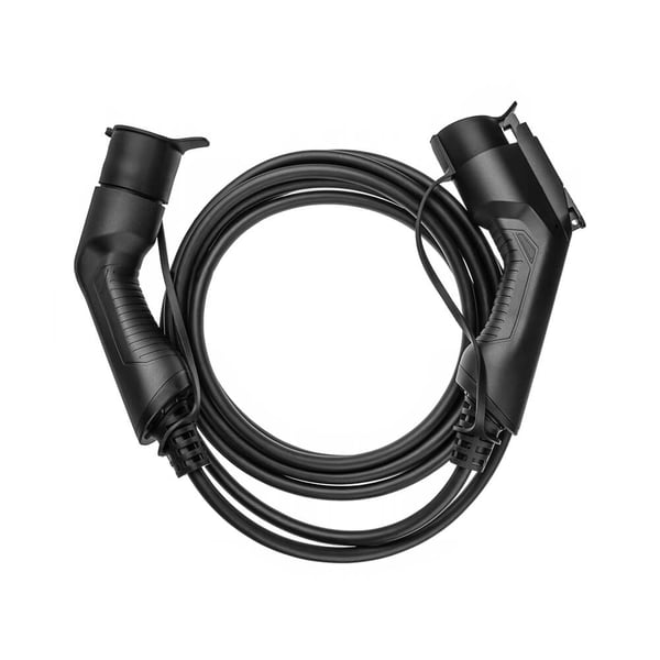 Laddkabel Elbil EV18 Typ1 5m 3.6kW 16A 1-FAS Svart IP55