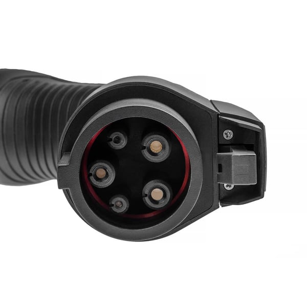Laddkabel Elbil EV18 Typ1 5m 3.6kW 16A 1-FAS Svart IP55