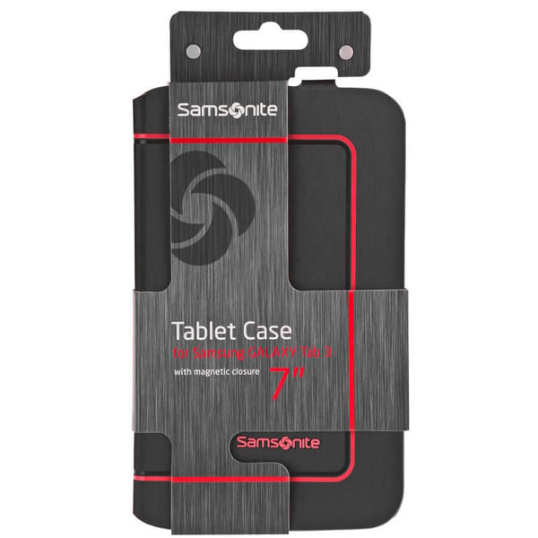 SAMSONITE Tablet Taske Samsung Tab3 7" Sort Rød