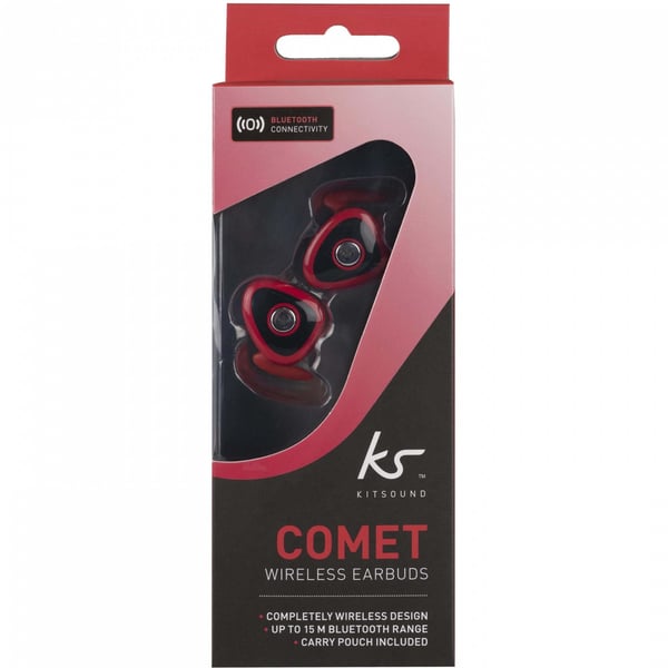 Hovedtelefon In-Ear Comet True Wireless Rød