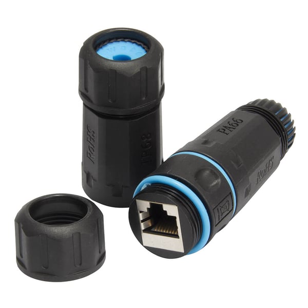 Adapter CAT6 Vattentät