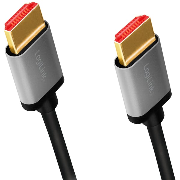 HDMI-kabel HDMI 2.1 8K/60Hz 4K/120Hz 1m Aluminium