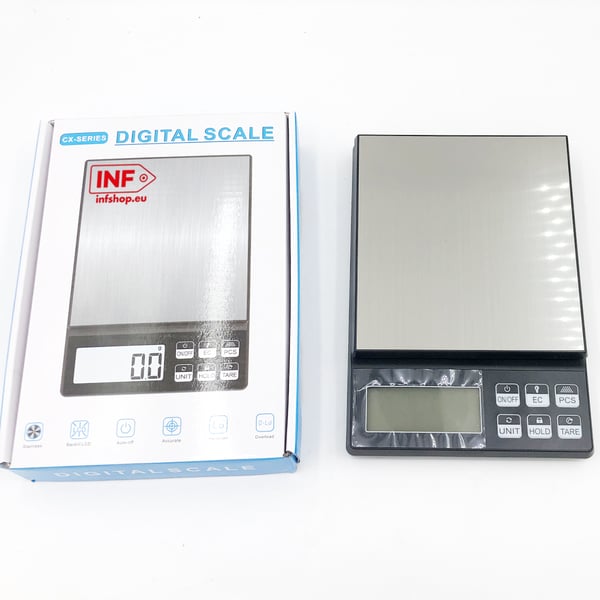 Lille digital vægt 3 kg/0,1 g