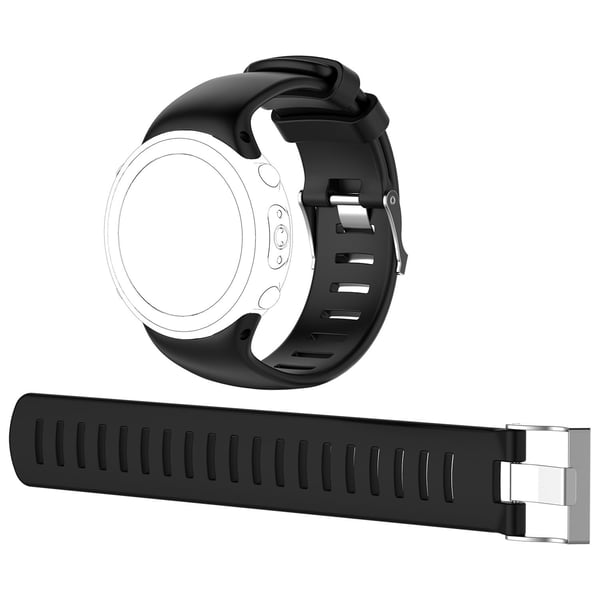 Kellon ranneke Suunto D4/D4i Novolle, 2 eri pituutta Black