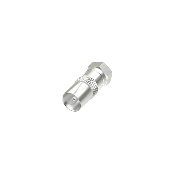 SAT-modtager adapter F-stik Han - Coax Han