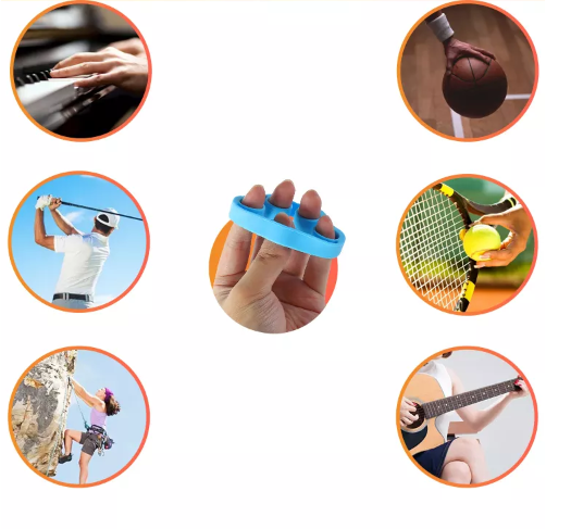 Finger trainer 3/4/5 kg 3 kpl Blue