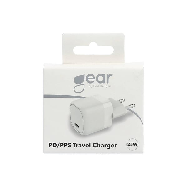 Charger 220V 1xUSB-C PD/PPS 25W White