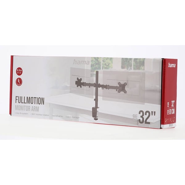 Skjermfeste For To Skjermer 13 "- 32"