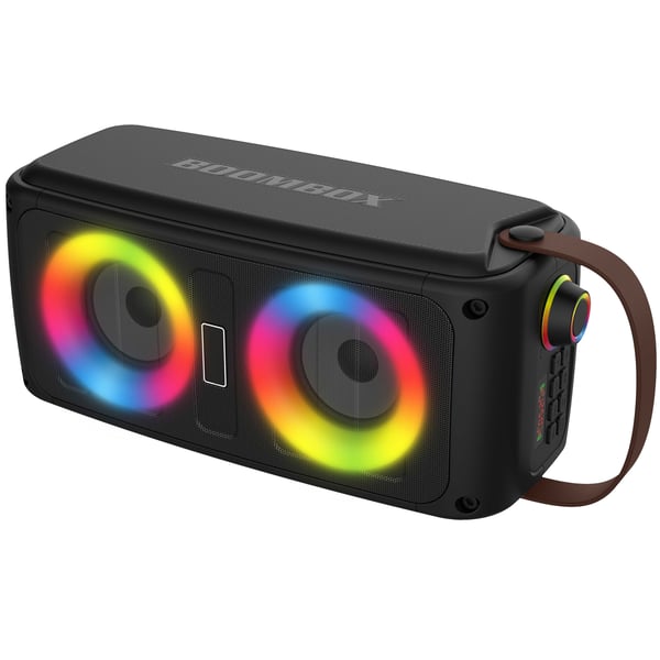 Bærbar Bluetooth-højttaler 2x5W LED-lys BTV-230