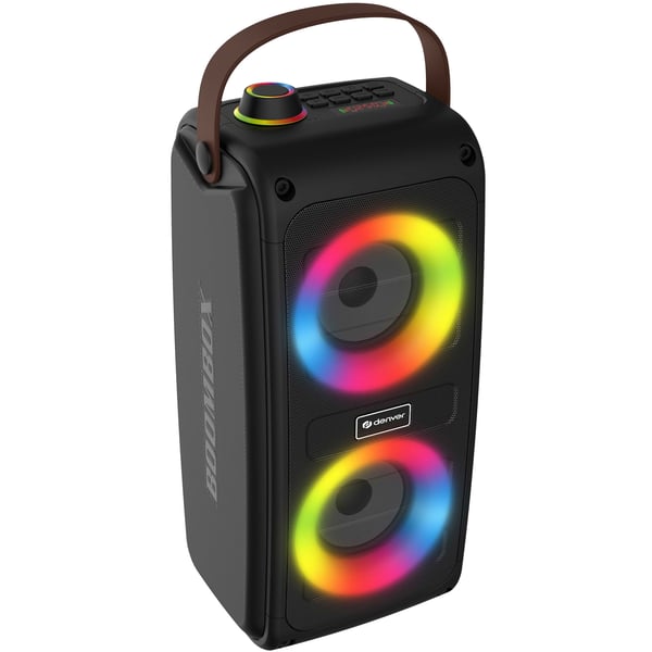 Bærbar Bluetooth-højttaler 2x5W LED-lys BTV-230