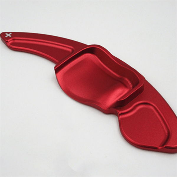 Rattet Paddle Shifter Extension 1-par – Kompatibel med Volkswagen Golf 6, GTI og R20 Red Volkswagen Golf 6/GTI/R20/Old Scirocco/Tiguan/CC/Maggot/R36
