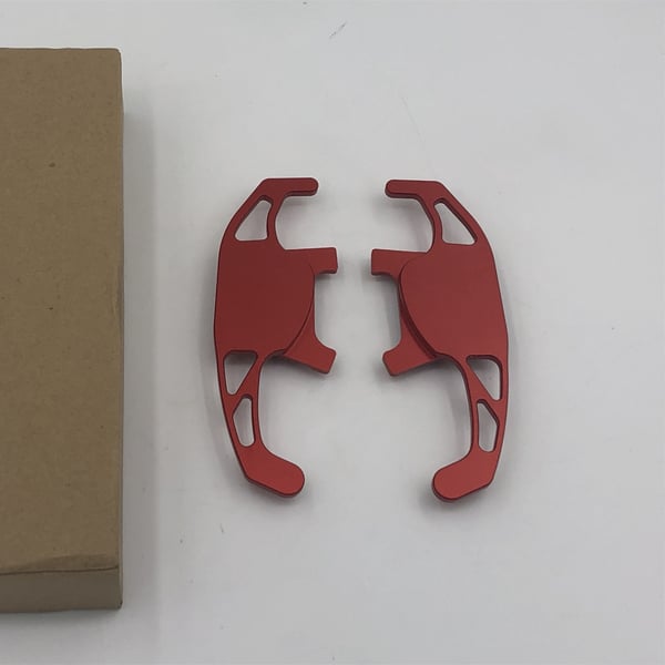 Rattpadler for giring av 1 par Red Volkswagen Golf 7/GTI/GTD/GTE