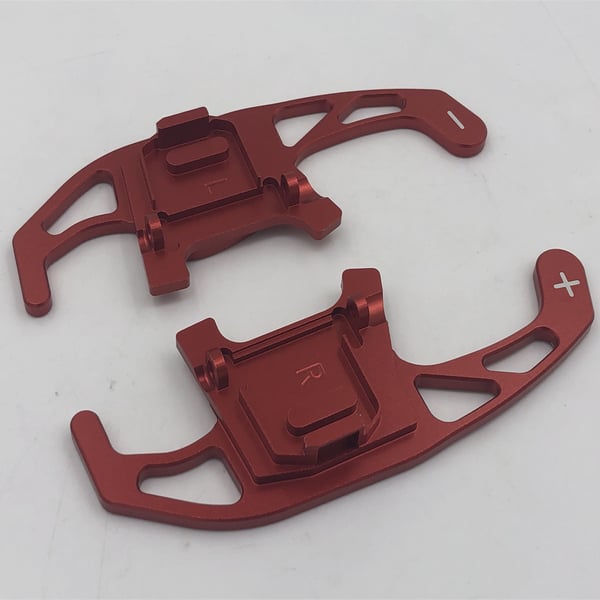 Rattpadler for giring av 1 par Red Volkswagen Golf 7/GTI/GTD/GTE