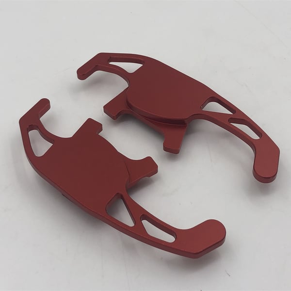Rattpadler for giring av 1 par Red Volkswagen Golf 7/GTI/GTD/GTE