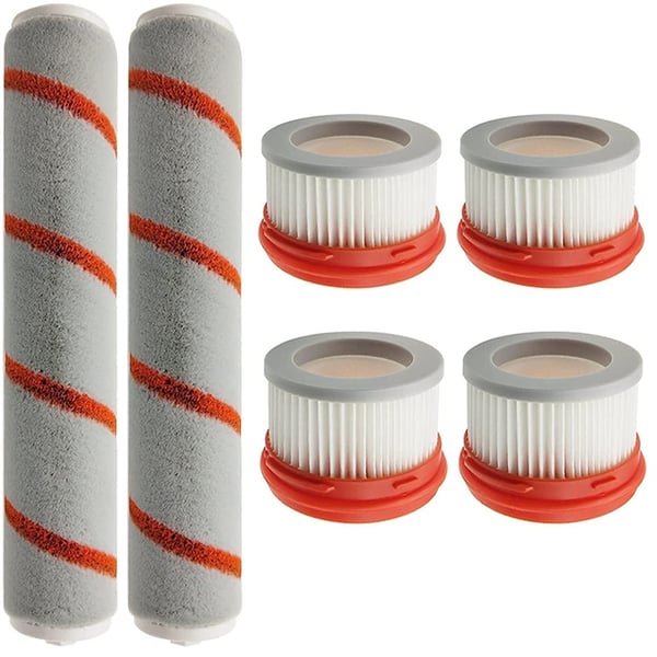 Tilbehørsett filterrullebørster 6 deler Dreame V8/V9/V10 MultiColor Xiaomi Dreame V8/V9/V10