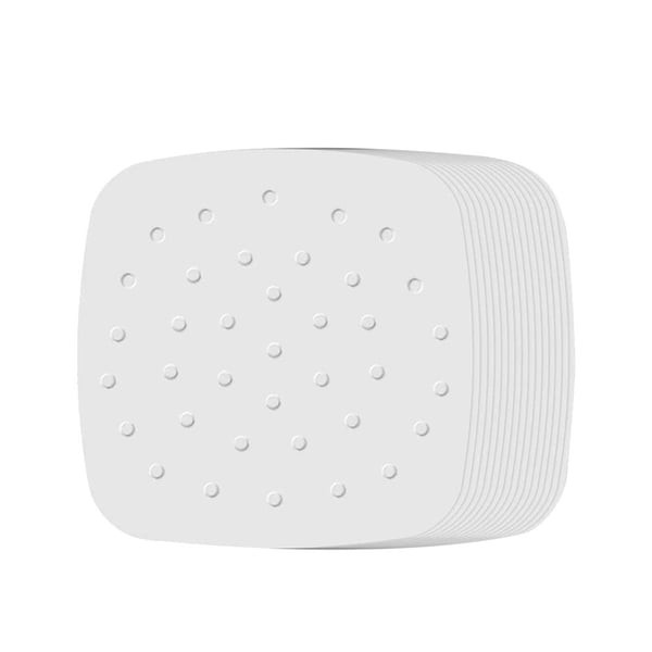 Air Fryer engangspapir firkantet 18 cm 100-pak White
