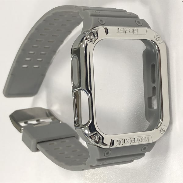 Kellon ranneke PC/TPU Musta Apple Watch 1-7 Gen 42/44/45 mm MultiColor Apple Watch 1-7 Gen 42/44/45 mm