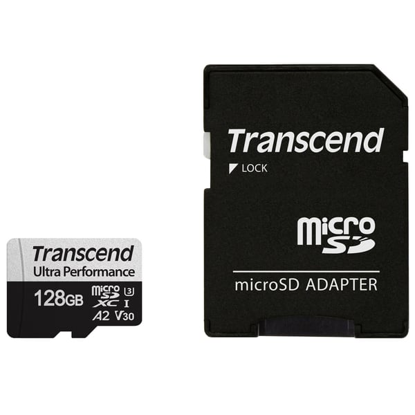 microSDXC 340S 128 GB U3 A2 V30 (R160/W125)